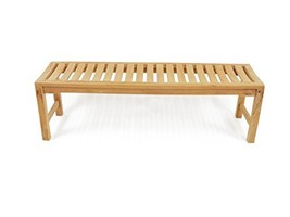 Windsor&#39;s Genuine Grade A Teak 59&quot; Oxford Backless Bench, w/ Contoured Seat - £589.76 GBP