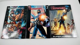 Lot of 3 The Ultimates Vol. 1-2 SET &amp; Gods &amp; Monsters  TPB Marvel Comics... - £18.91 GBP