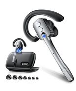 Bluetooth Headset, Wireless Headset with Dual-Mics &amp; Noise Cancelling, B... - $65.99