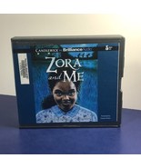 VINTAGE AUDIOBOOK CD BOOK IN BOX CASE ZORA AND ME CANDLEWICK VICTORIA BO... - $9.85