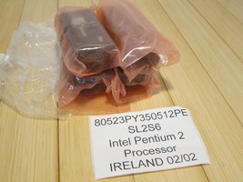NOS 1x Intel Pentium II 350Mhz SL2S6 Slot 1 CPU with Heat Sink Tested &amp; ... - £36.92 GBP