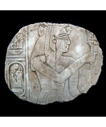 Ancient Egyptian Isis or Queen sculpture Wall Relief plaque replica - £23.38 GBP