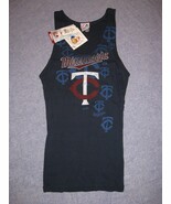 Minnesota Twins T-shirt Tank Top Woman&#39;s T Shirt Tshirt - $185.88 CAD
