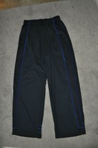 Rare Adidas Tracy Mc Grady Warm-Up Pants Men&#39;s Black Blue Mesh T-MAC Nba SZ- L Xl - £48.58 GBP