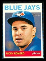 2013 Topps Heritage Baseball Trading Card #34 Ricky Romero Toronto Blue Jays - £7.90 GBP