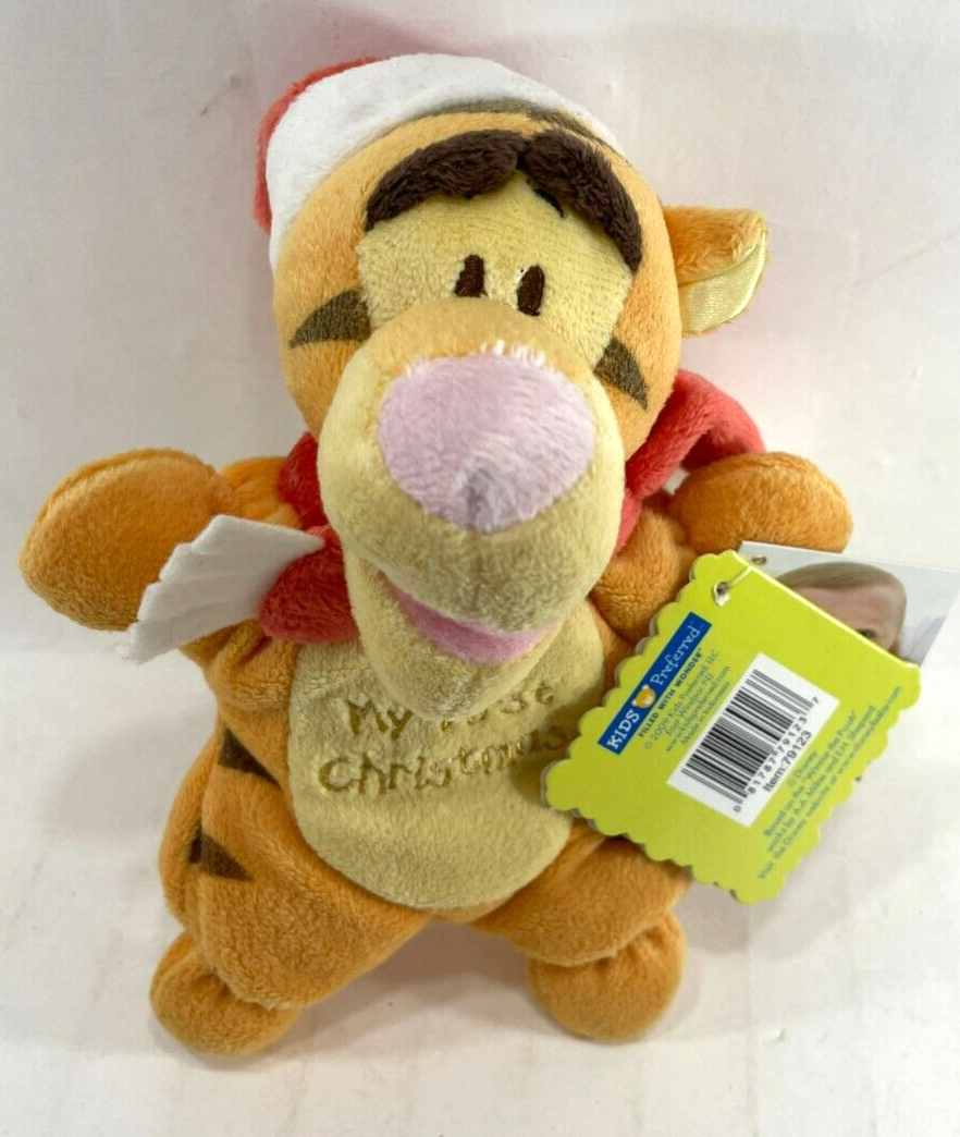 Disney Baby - 79123 - Stuffed Winnie The Pooh With Santa Christmas Hat - 6 in - £11.95 GBP