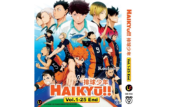 DVD Japan Anime HAIKYU! Complete Series (1-25 End) Animation Ship FREE Eng Sub - £29.03 GBP