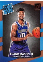 2017-18 Donruss #167 Frank Mason III RC Rookie Card Sacramento Kings  - £0.75 GBP