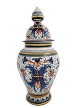 A. Alcaide Espana Jar Urn Hand Painted Ceramic Pottery Urn Jar - SIGNED-... - £44.81 GBP