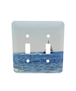 Light Switch Cover 3d Rose Sails On Sparkly Seas Double Toggle Switch - £7.67 GBP