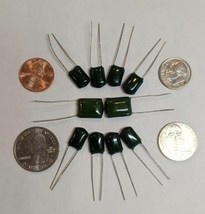 2 pcs - 100V Polyester Film Capacitors-&#39;Greenies&#39;-(0.22nF to 470nF)- Mr Circuit - £1.00 GBP+