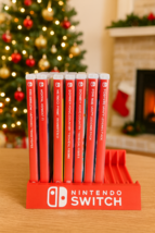 Nintendo Switch Game Case Holder Organizer Display Stocking Stuffer Holi... - €47,92 EUR