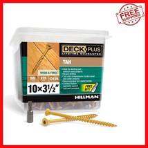 275 Count Deck Plus 3-1/2&quot; Wood Screws - Tan with Corrosion Resistance - $1,064.44 MXN