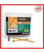 275 Count Deck Plus 3-1/2&quot; Wood Screws - Tan with Corrosion Resistance - $1,064.44 MXN