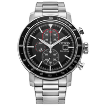 Citizen Eco-Drive Brycen Chronograph Stainless Steel Quartz Men&#39;S Watch - $300.93