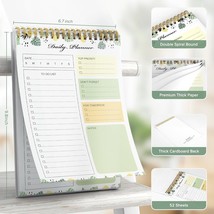 To Do List Notepad, To Do List Notebook for Work with 52 Undated Sheets,... - $10.40