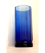 Anchor Hocking Essex Cobalt Blue Iced Tea 16 oz Water Glass Tumbler 10 s... - $14.79