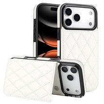 Compatible for iPhone 17 Air (Color: White) Leather Wallet Flip Stand Ba... - $60.99