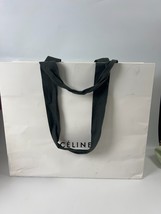 Celine White Shopping Bag EMPTY 17x 14 x 6 inches - $18.00