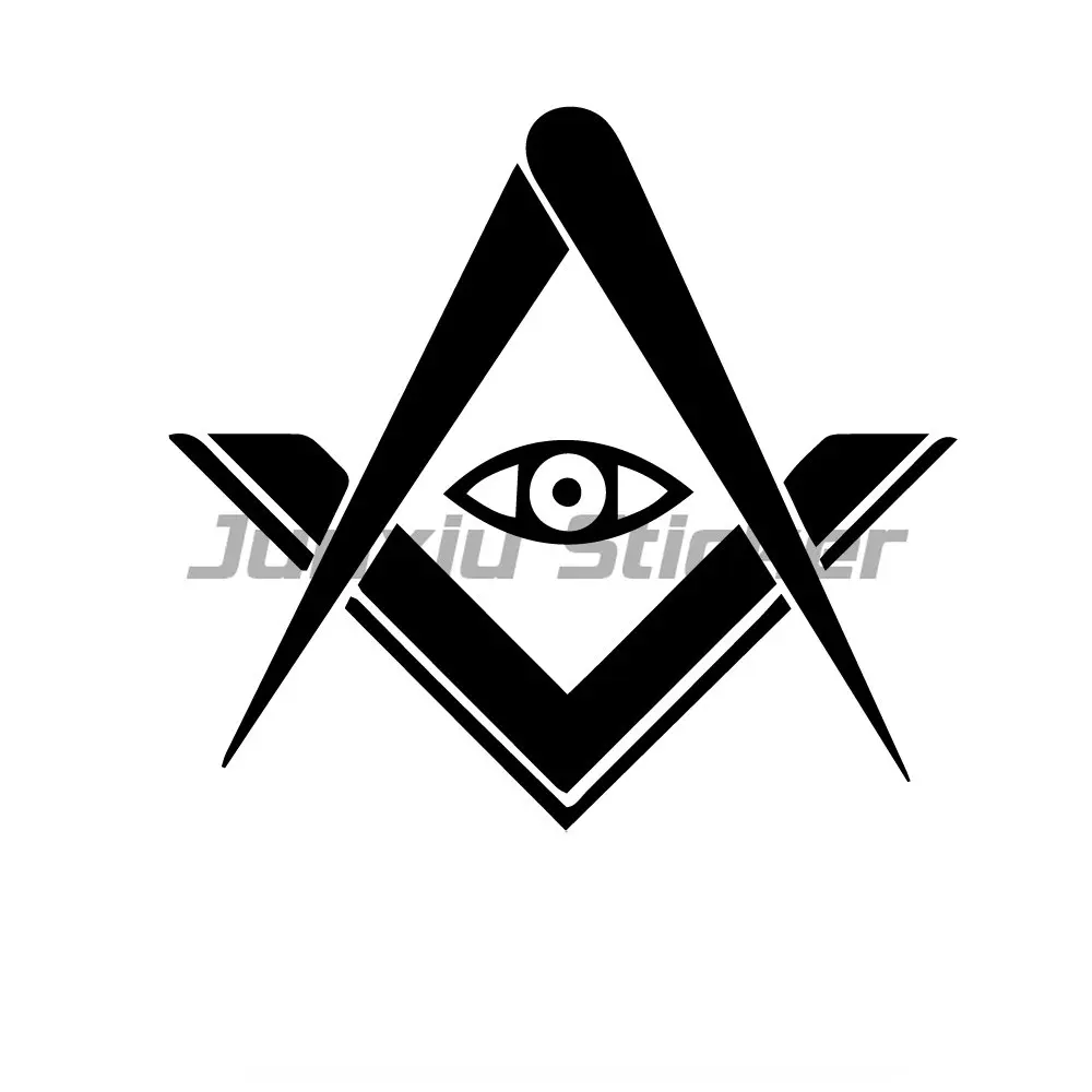 Colorful Freemason Logo Auto Sticker Decal Car Styling Motorcycle Body Cool Cove - £13.57 GBP
