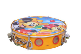 8 Inch Plastic baby Dafli Tambourine Fibreglass Classic Musical Instruments - £46.41 GBP