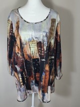 Ali Miles 1X Abstract City Reversible Top - £25.73 GBP