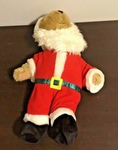 Santa Claus Clause Plush Bear 13 in Tall Stuffed Animal Toy - £7.78 GBP