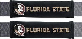 NCAA Florida State Seminoles Embroidered 9.5&quot; Seatbelt Pad Pair by FanMats - £15.22 GBP