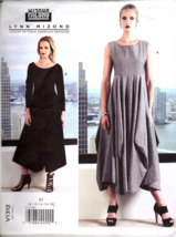 Vogue Patterns V1312 Designer Lynn Mizono Misses Pullover Dress 16 to 24 - $18.89