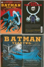 Batman Year Two Deluxe Edt HB ~ SIGNED X3 Mike Barr Alan Davis &amp; Mark Farmer Art - £127.55 GBP