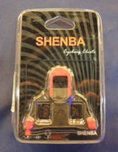 Set Of SHENBA CYCLING CLEATS New In Package Red/Black FREE SHIPPING - $258.16 MXN