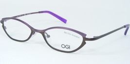 Ogi Heritage 5220 1316 Lilac /BRONZE Eyeglasses Glasses Titanium 48-17-135 Japan - £90.18 GBP