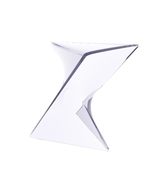 LeisureMod 15.75&quot; Clear Stackable Plastic Side Table - Weather-Resistant... - $94.96 CAD