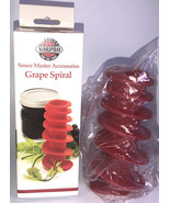 Norpro #1955 Grape Spiral-Sauce Master Accessories-BRAND NEW-SHIPS SAME ... - £17.73 GBP