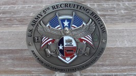 US Army 5th Recruiting Brigade Fort Sam Houston Texas Challenge Coin #945X - $24.74