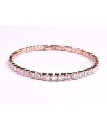 Bracciale in argento sterling 925 con zirconi e diamanti americani regal... - $78.78+