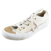 Converse All Star Women Size 5 M White Lace Up Low Top Fabric Shoes - £15.53 GBP