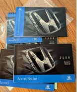 2008 Honda Accord Sedan Owners Owner&#39;s Manual SET - $278.96 MXN