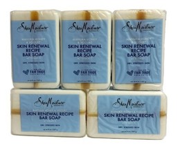 5X Shea Moisture Manuka Honey &amp; Yogurt Skin Renewal Recipe Bar Soap 8 Oz Each  - £56.79 GBP
