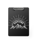 Personalized Clipboard with &quot;Explore&quot; Design, Custom Printable Office Su... - £38.25 GBP