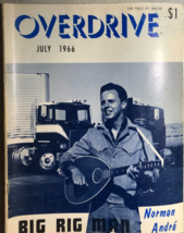 OVERDRIVE vintage Trucking Magazine  July 1966 - £39.56 GBP