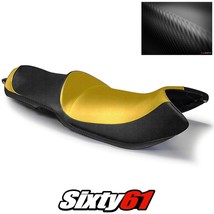 Can-Am Spyder RS Seat Cover 2007-2012 2013 2014 2015 2016 Yellow Luimoto Carbon - £167.02 GBP
