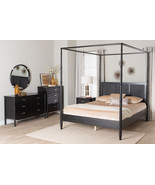 Matilde Bedroom 4Pc Bedrom Set, Queen Size with Dresser, Chest, Nightstands - €2.043,94 EUR