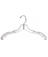  New Clear Plastic Dress Hanger 17&quot; (pack of 50) - $35.19