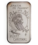 1973 &quot; Babbo Natale Per Presidente &quot; Merry Da R. J.Gillio 1 Oz. Argento ... - $2,724.69 MXN