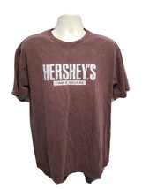 2002 Hersheys Times Square Adult Large Brown TShirt - £14.80 GBP