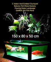 Indoor And Outdoor Courtyard Balcony Pond - $21,705.83 MXN