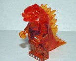 Godzilla Fire Clear Horror Movie Monster Custom Minifigures - $8.35