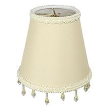 Royal Designs, Inc. Beaded Empire Chandelier Lamp Shade with Decorative Trim, 3  - $15.79+