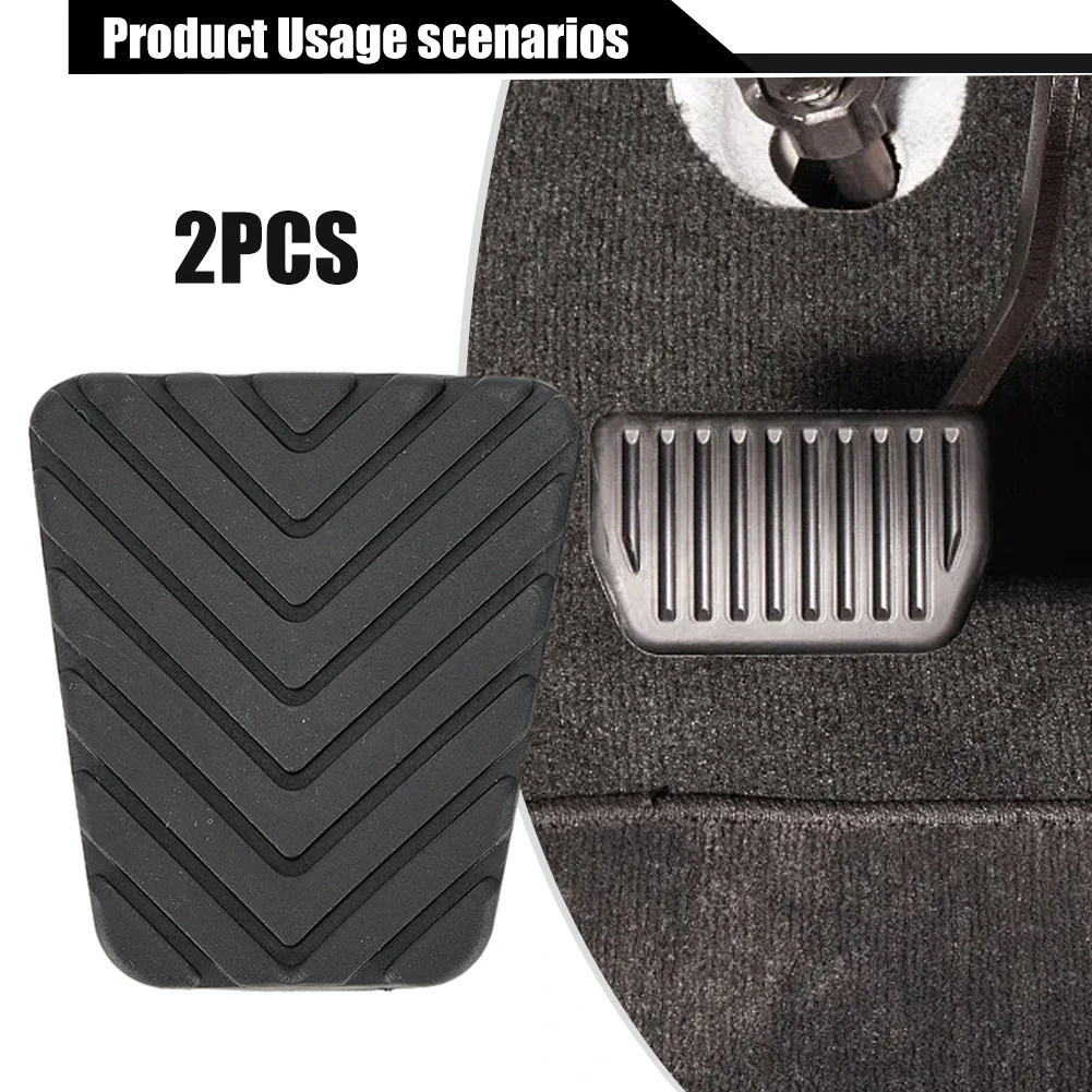 2Pcs Auto Brake Clutch Foot Pedal Pads Rubber Cover Skid-proof 32825-360... - $12.33